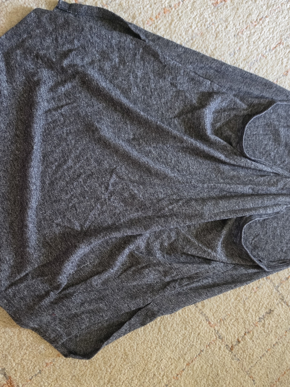 Victoria’s Secret Sport Gray Racerback Tank Top Angel Wings Logo XS Athletic - Picture 4 of 5